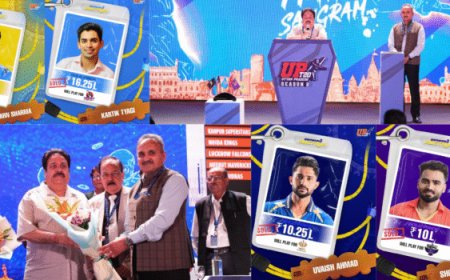 UPT20 सीजन-3: खिलाड़ियों की बोली में लगा बड़ा आग का खेल, ₹17.5 लाख की बोली!