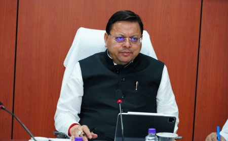 उत्तराखंड: मुख्यमंत्री पुष्कर धामी ने विभिन्न विकास योजनाओं को दी वित्तीय स्वीकृति