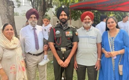 हरदीप सिंह विरक बने भारतीय सेना में लेफ्टिनेंट, युवा पीढ़ी की प्रेरणा