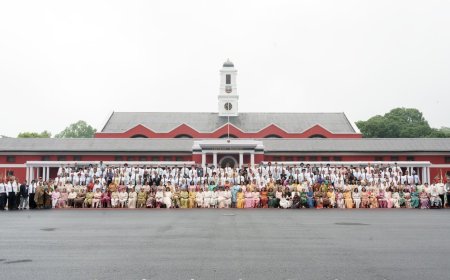 भारतीय सैन्य अकादमी का स्वर्ण जयंती पुनर्मिलन: 55वें नियमित और 39वें तकनीकी स्नातक कोर्स के पूर्व छात्रों की अनोखी भेंट