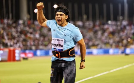 नीरज चोपड़ा ने ओस्ट्रावा गोल्डन स्पाइक से जीता गोल्ड, लिखी नई उपलब्धि