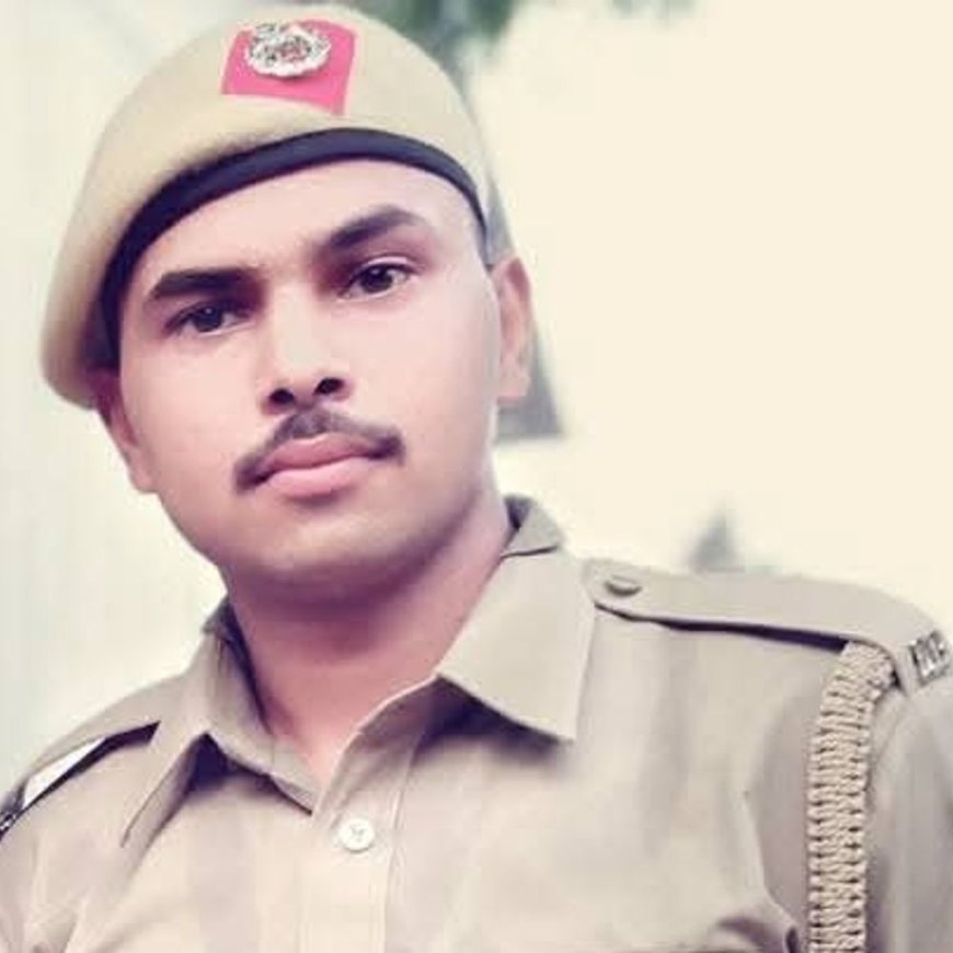 हरियाणा में कैंटर की टक्कर से कॉन्स्टेबल की मौत:पिता की दवा लेने चंडीगढ़ जा रहे थे; 3 साथी भी घायल हुए