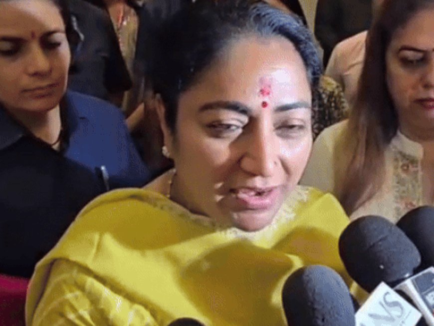 करनाल पहुंची दिल्ली सीएम रेखा गुप्ता:पंजाब में कोऑर्डिनेशन की कमी पर किया कटाक्ष, कहा-वहां कुछ ग्रहण जैसी शक्तियां बैठी हैं