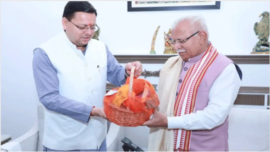 केन्द्रीय ऊर्जा मंत्री से मिले सीएम धामी, कई मुद्दों पर हुई चर्चा