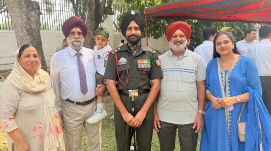 ਹਰਦੀਪ ਸਿੰਘ ਵਿਰਕ ਬਣਿਆ ਭਾਰਤੀ ਫ਼ੌਜ ’ਚ ਲੈਫ਼ਟੀਨੈਂਟ
