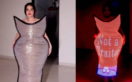 उर्फी जावेद का अनोखा ‘लाइट वाला’ फैशन, एक्ट्रेस ने साझा किया अपनी ड्रेस का सफर