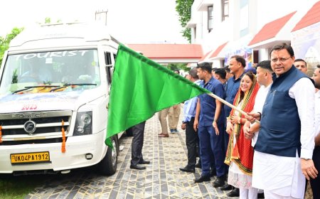 टनकपुर से कैलाश मानसरोवर यात्रा की शुरुआत, मुख्यमंत्री पुष्कर धामी ने दिखाई हरी झंडी