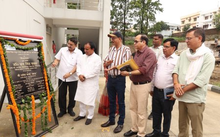 उत्तराखंड: शिक्षा मंत्री ने 486 लाख रुपये के निर्माण कार्यों का शुभारंभ किया