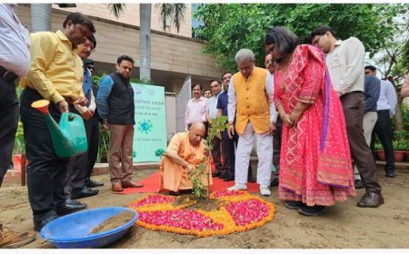 मुख्यमंत्री योगी के नेतृत्व में वृक्षारोपण महाअभियान-2025 का भव्य शुभारंभ, 37 करोड़ पौधों का लक्ष्य