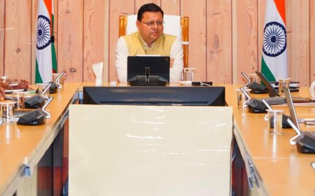 उत्तराखंड: रुद्रपुर में प्रस्तावित 1 लाख करोड़ रुपये की ग्राउंडिंग सेरेमनी की तैयारी पर सीएम धामी ने दिए समयबद्ध निर्देश