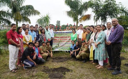 हरेला पर्व: एसजीआरआर विश्वविद्यालय में विशेष पौधारोपण अभियान की सफलता