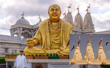 मेलबर्न में हिंदू विरोधी भित्तिचित्रों की घटना: श्री स्वामीनारायण मंदिर पर नफरती संदेश