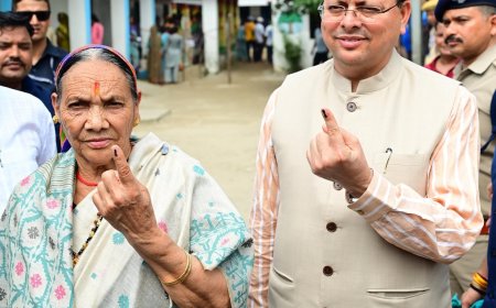 मुख्यमंत्री पुष्कर सिंह धामी ने त्रिस्तरीय पंचायत चुनावों में मतदान की अपील की