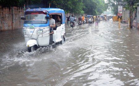 उत्तर प्रदेश में बाढ़ ने मचाई तबाही, 17 जिलों में भारी बारिश का रेड अलर्ट जारी, 37 जिले हुए प्रभावित, IMD ने दी ये चेतावनी