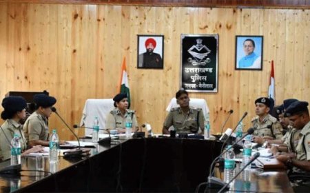 कुमाऊं रेंज में अपराध नियंत्रण के लिए एडीजी का महत्वपूर्ण बैठक आयोजन
