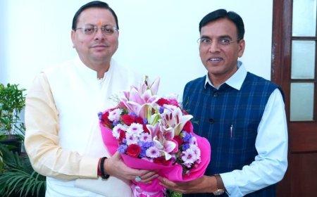 नई दिल्ली में सीएम धामी और डॉ. मनसुख मांडविया के बीच खेल विकास पर महत्वपूर्ण चर्चा