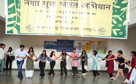 दून विश्वविद्यालय में नशा मुक्त भारत अभियान के तहत सांस्कृतिक नृत्य महोत्सव का आयोजन