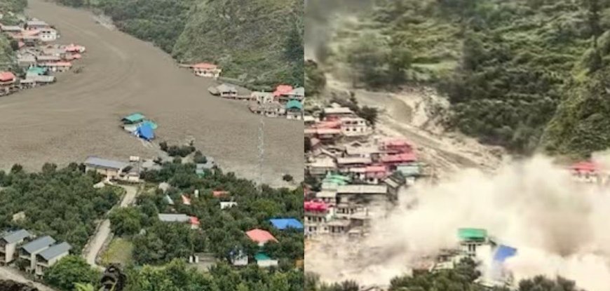 Cloud Burst in Uttarkashi:-उत्तरकाशी के धराली गांव में बादल फटने से भारी तबाही,कई लोगों की मौत,50 से ज्यादा लापता,रेस्क्यू जारी,पीएम मोदी ने सीएम धामी से फोन पर ली जानकारी