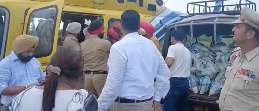 CM मान ने हेलीकॉप्टर राहत कार्यों में लगाया, खुद पूरी कैबिनेट के साथ फील्ड पर उतरे