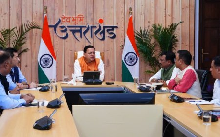 उत्तराखंड: नेपाल की राजनीतिक स्थिति पर सीएम धामी की सीमांत जनपदों के साथ समीक्षा बैठक