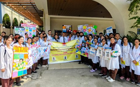 एसजीआरआर मेडिकल कॉलेज में धूमधाम से मनाया गया राष्ट्रीय फार्माकोविजिलेंस सप्ताह 2025