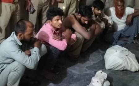 बिजनौर: वन्य जीव कंकाल के साथ पांच शिकारी गिरफ्तार, जांच जारी