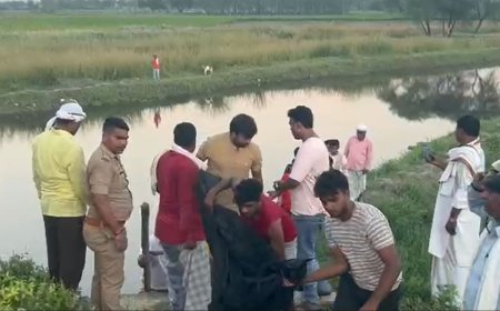 बेसो नदी में तीन मासूम बच्चों के शव मिले, जांच शुरू - Netaa Nagari