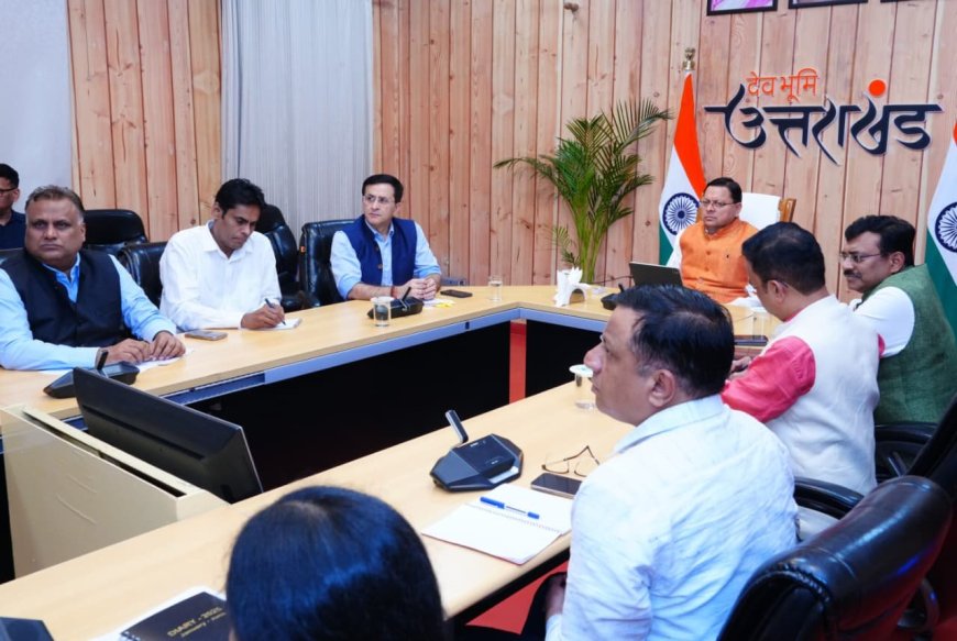 उत्तराखंड के मुख्यमंत्री धामी ने नेपाल की स्थिति पर सुरक्षा समीक्षा बैठक की