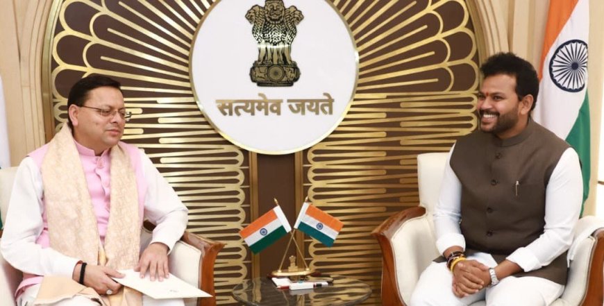 नई दिल्ली: केंद्रीय नागरिक उड्डयन मंत्री से मिले सीएम धामी, उत्तराखंड में हवाई सेवाओं के विकास पर चर्चा