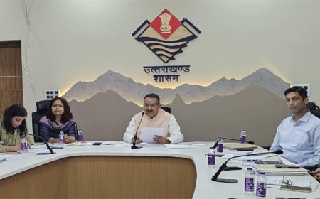 ग्राम्य विकास मंत्री गणेश जोशी ने केंद्रीय मंत्री शिवराज सिंह चौहान से उठाए महत्वपूर्ण मुद्दे