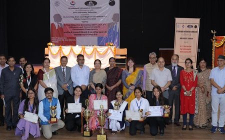 दून विश्वविद्यालय में डॉ.आर.एस.टोलिया राज्य स्तरीय वाद-विवाद प्रतियोगिता 2025 का सफल आयोजन