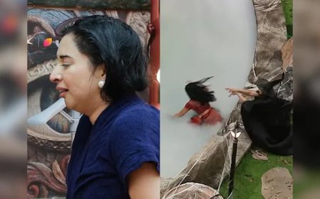 बिग बॉस 19: मालती चाहर ने तान्या मित्तल को पूल में धक्का दिया, बोलीं 'मैं गुस्सा नहीं हूं'