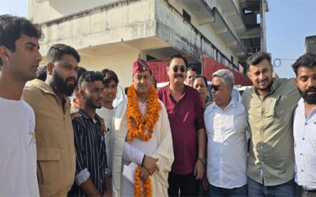 केदारनाथ धाम पहुंचे सांसद अनिल बलूनी, सपरिवार किये बाबा केदारनाथ जी के दर्शन-पूजन