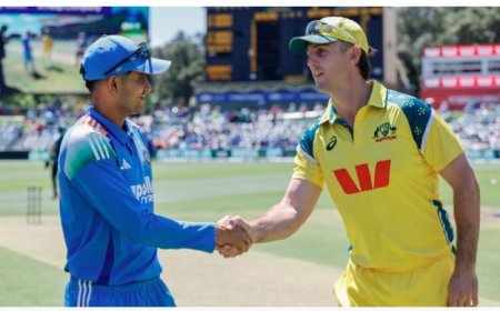 भारत की संभलकर शुरुआत, रोहित-गिल क्रीज पर डटे, ऑस्ट्रेलिया ने जीता टॉस