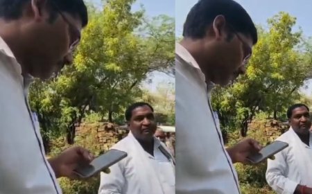 ब्राह्मण अहिव ठीक से रहो नहीं तो खोद के गाड़ देब... ग्राम प्रधान की दबंगई और गुंडई का वीडियो सोशल मीडिया पर वायरल