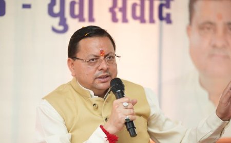 UTTARAKHAND:-खटीमा में आयोजित हुआ मुख्य सेवक युवा संवाद कार्यक्रम,राज्य में 1100 से अधिक स्टार्टप्स को मान्यता देते हुए अत्याधुनिक 15 इनक्यूबेटर किए गए स्थापित