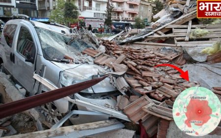 फिर भूकंप से थर्राया तुर्की, 6.1 तीव्रता के भूकंप ने मचाई तबाही