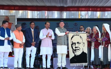 Pithoragarh:-मुख्यमंत्री पुष्कर धामी ने पिथौरागढ़ में किया 85.14करोड़ की योजनाओं का लोकार्पण व शिलान्यास