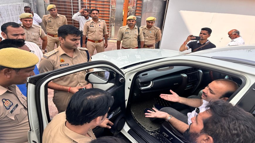 बरेली जाने से पूर्व सांसद दानिश अली को नजरबंद किया गया, पुलिस से भिड़ंत