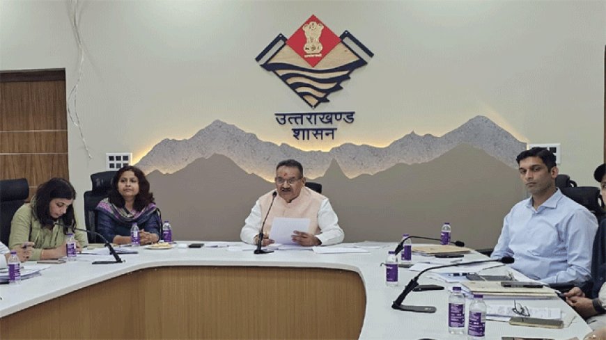 ग्राम्य विकास मंत्री गणेश जोशी ने केंद्रीय मंत्री शिवराज सिंह चौहान से उठाए महत्वपूर्ण मुद्दे