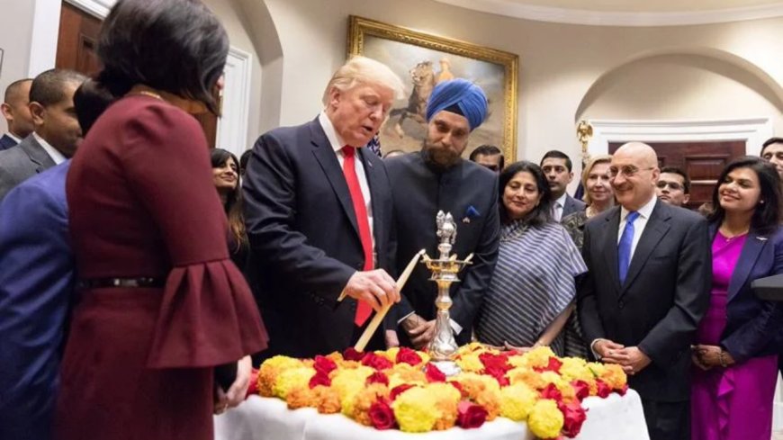 ट्रंप ने व्हाइट हाउस में मनाई दीपावली, पीएम मोदी को बताया महान व्यक्ति, कहा क्या हुई बातचीत