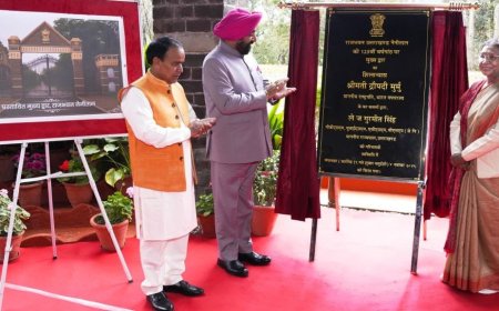 Nainital:-राष्ट्रपति द्रौपदी मुर्मु ने राजभवन नैनीताल के मुख्य द्वार का किया शिलान्यास