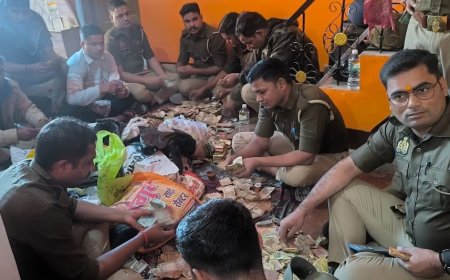 प्रतापगढ़ में ड्रग माफिया पर बड़ी कार्रवाई.. जेल से चल रहा था नेटवर्क, ₹2.01 करोड़ कैश और स्मैक-गांजा बरामद