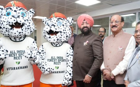Dehradun:-राज्यपाल गुरमीत सिंह ने महाराणा प्रताप स्पोर्ट्स कॉलेज में आयोजित 28वीं अखिल भारतीय वन खेलकूद प्रतियोगिता-2025 के समापन समारोह में किया प्रतिभाग