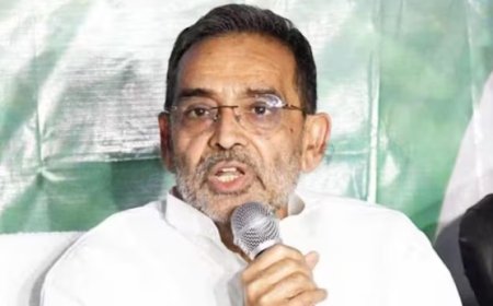 नीतीश कैबिनेट में बेटे दीपक को मिली जगह पर उठे सवालों पर बोले उपेंद्र कुशवाहा—‘पार्टी को बचाने के लिए जहर पीना पड़ा’