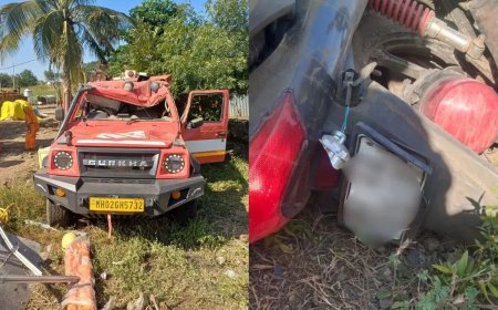 अजित पवार के काफिले की गाड़ी का भीषण एक्सीडेंट, चार लोग गंभीर रूप से जख्मी, एक की हालत नाजुक