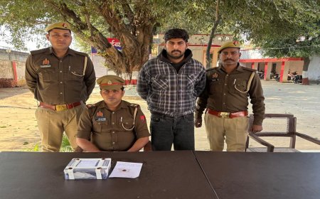 Amroha: प्रेमिका के भाई को गोली मारने वाला दबोचा...बहन के प्रेमी से शादी की बात करने गया था तभी मारी थी गोली