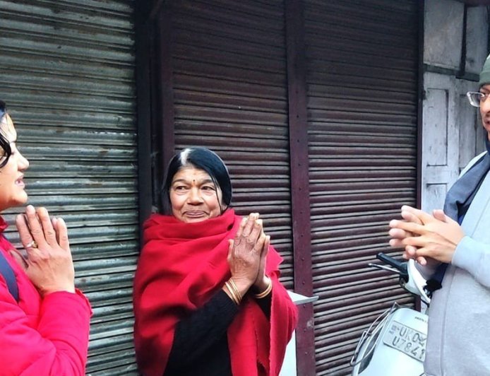 Nainital:-मुख्यमंत्री पुष्कर धामी ने मॉर्निंग वॉक के दौरान जनता से की मुलाकात,नैना देवी मंदिर सौंदर्यीकरण कार्यों का किया निरीक्षण