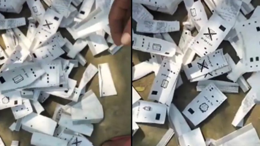 समस्तीपुरः कचरे में VVPAT पर्चियां मिलीं, आरजेडी ने चुनाव आयोग को घेरा, एआरओ सस्पेंड, FIR दर्ज के आदेश