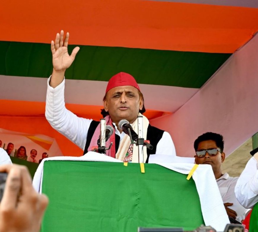 अखिलेश यादव का बड़ा बयान, वोट चोरी से लेकर, डबल इंजन सरकार में गांजा, शराब सप्लाई!